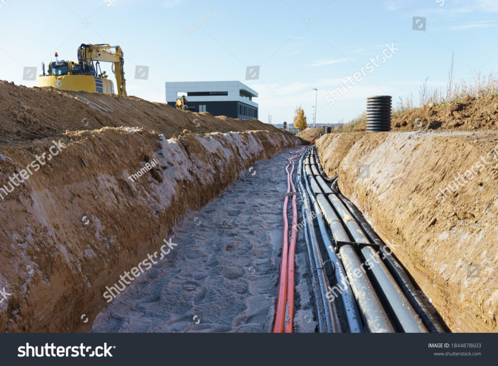 cable trench